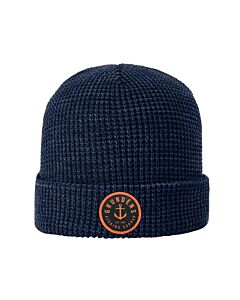 Anchor Waffle Beanie