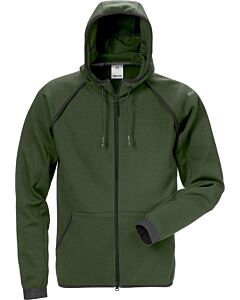 Sweatshirt-jacka med huva 7462 DF