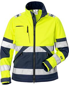 Varsel Softshell-jacka 4183 WYH klass 2, dam