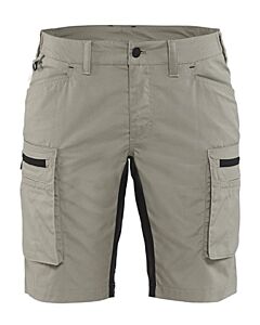 7149-1845 Serviceshorts med stretch dam