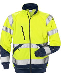 Varsel sweatshirt-jacka 7426 SHV, klass 3