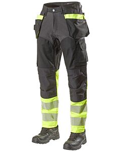 1074PB Hantverksbyxa Stretch Varsel kl. 1