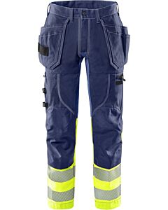 Varsel hantverkarbyxa stretch 2608 FASG, klass 1