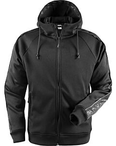 Sweatshirt-jacka med huva 7464 SSL